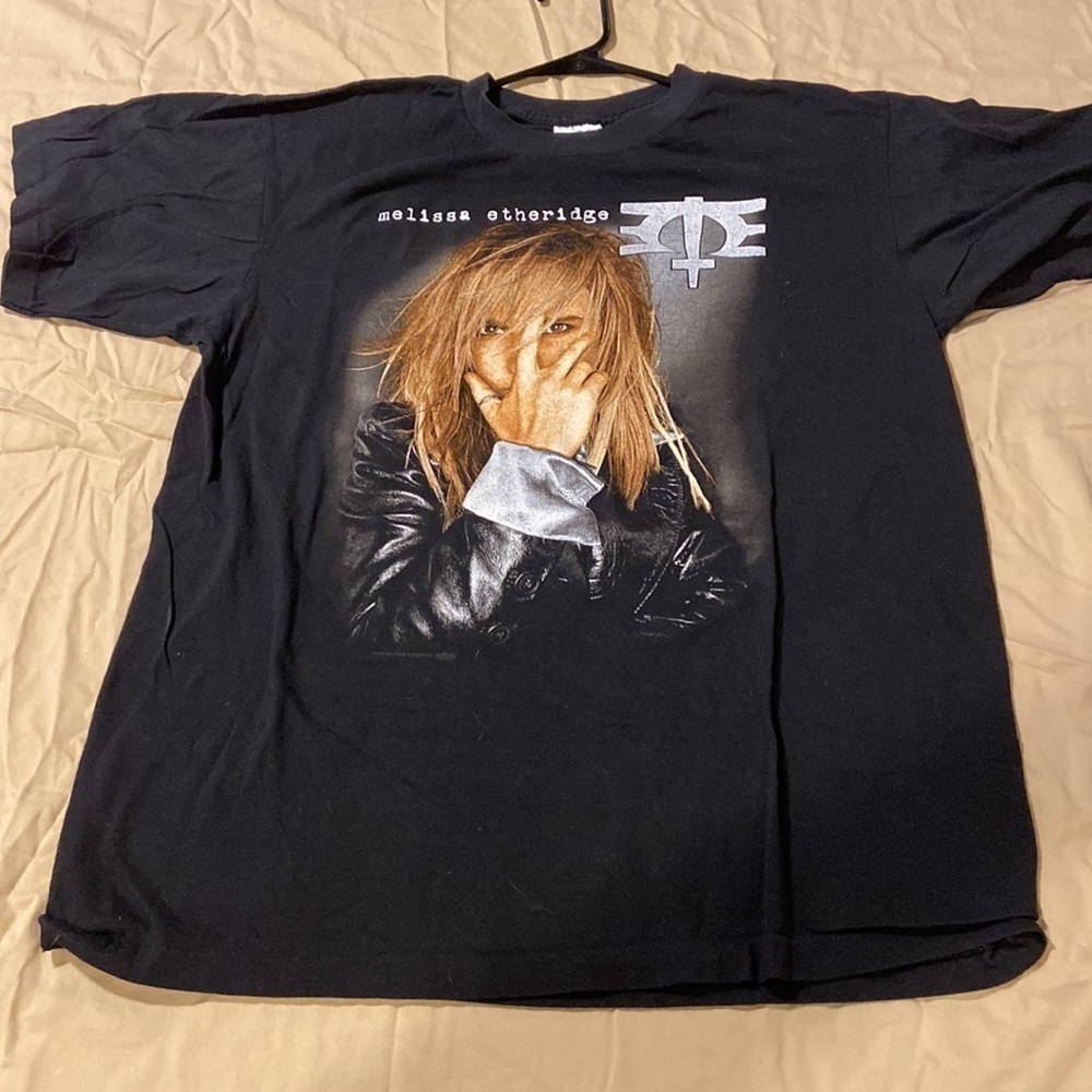 Men’s Melissa Etheridge your little secret 1996 world tour T-shirt in size large